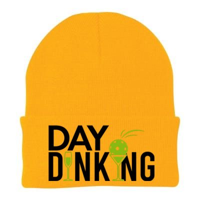 Day Dinking Drinking Pickleball Knit Cap Winter Beanie