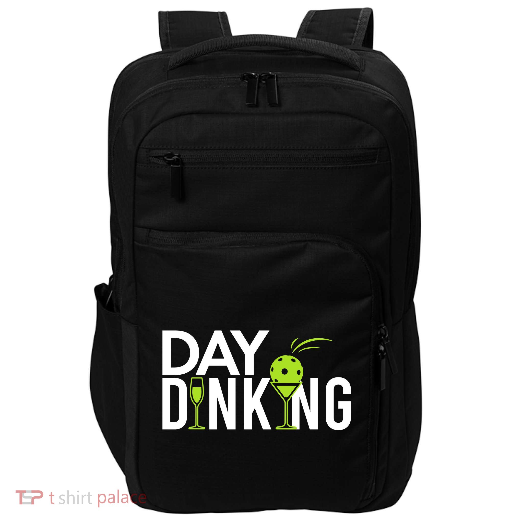 Day Dinking Drinking Pickleball Impact Tech Backpack