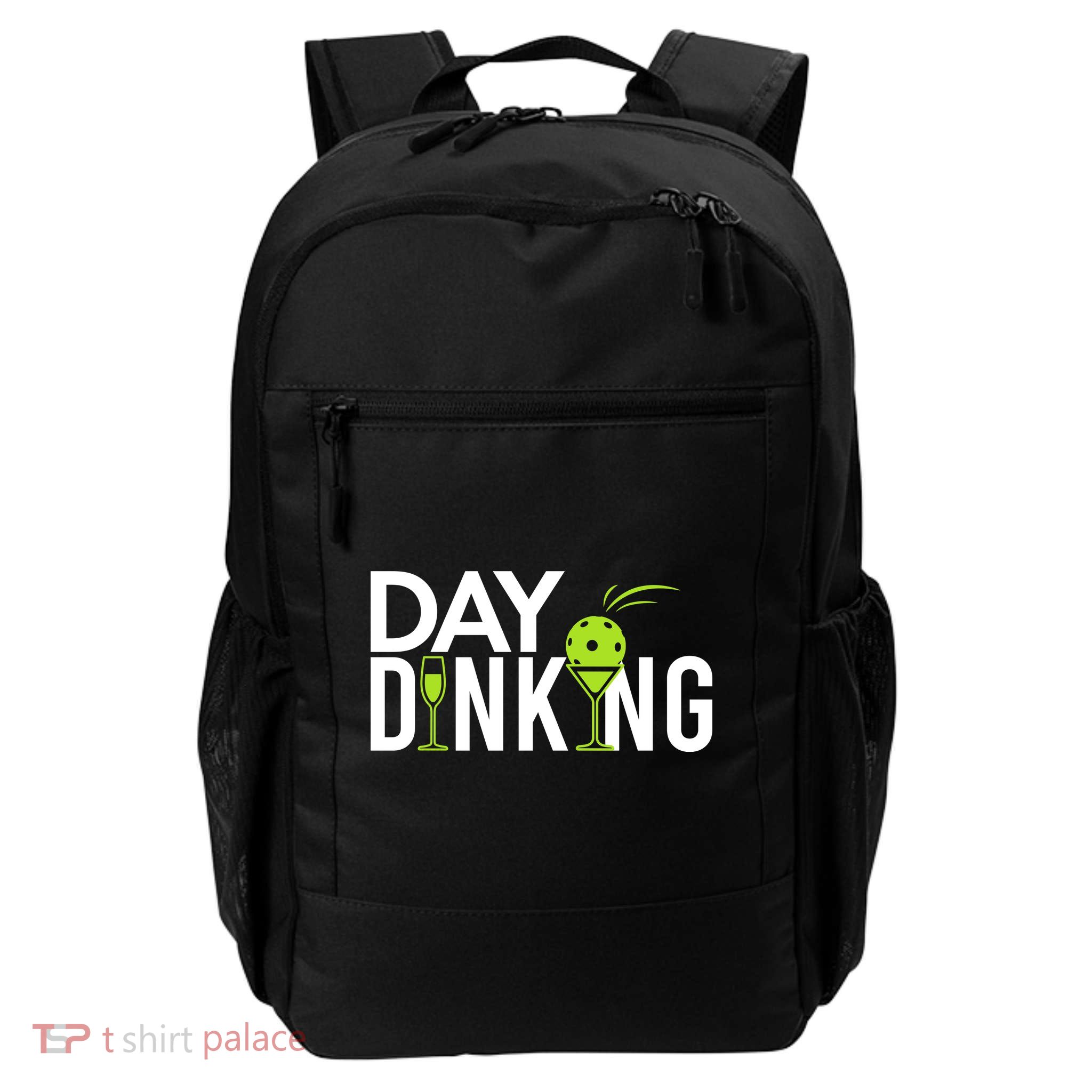 Day Dinking Drinking Pickleball Backpack