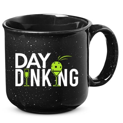 Day Dinking Drinking Pickleball 15oz Campfire Ceramic Mug