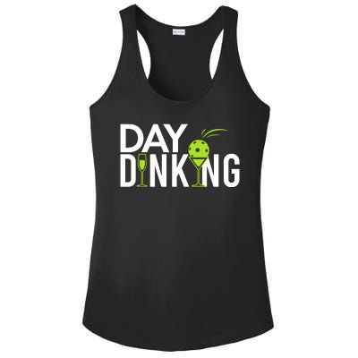 Day Dinking Drinking Pickleball Ladies PosiCharge Competitor Racerback Tank