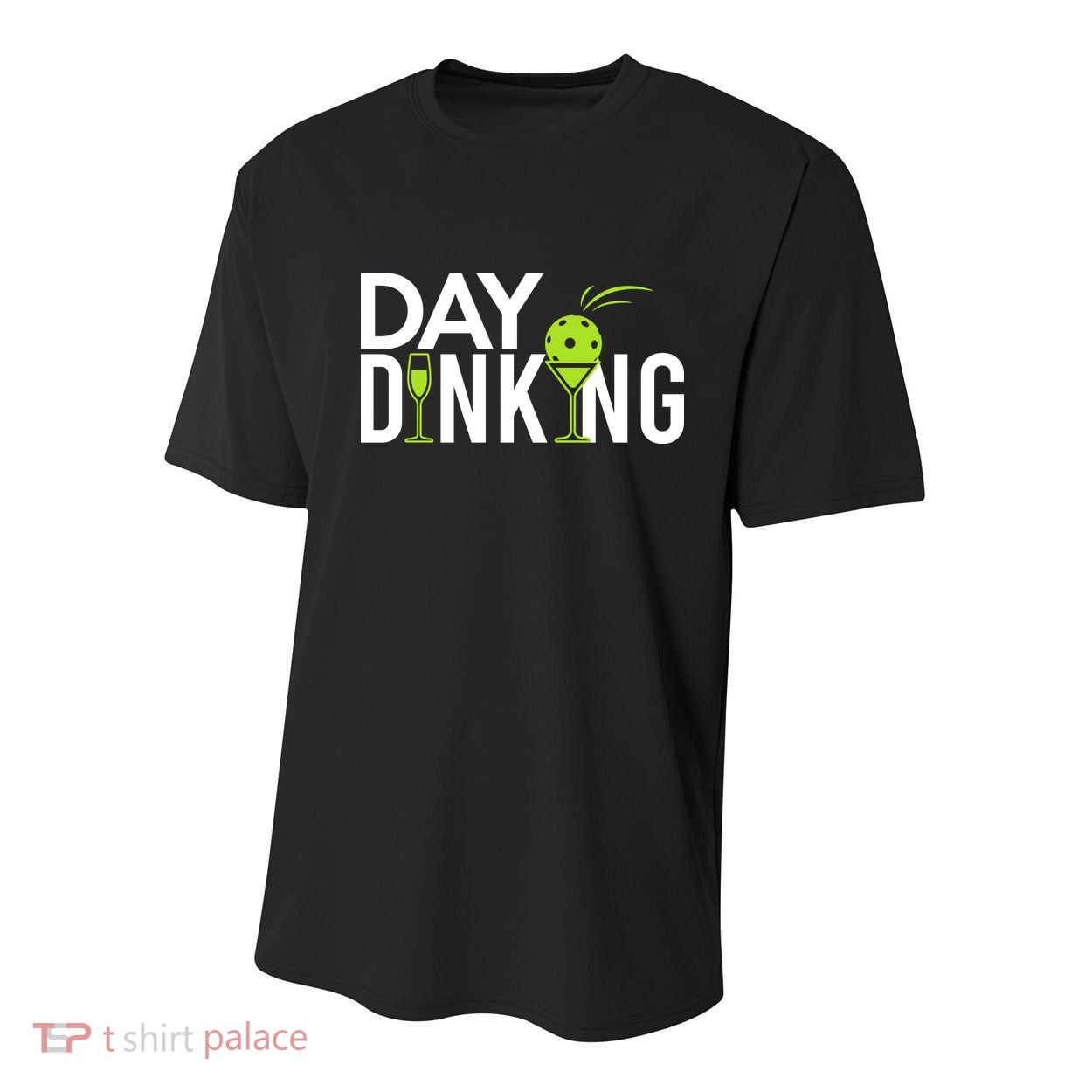 Day Dinking Drinking Pickleball Youth Performance Sprint T-Shirt