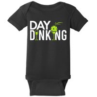 Day Dinking Drinking Pickleball Baby Bodysuit