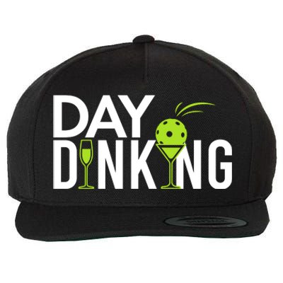 Day Dinking Drinking Pickleball Wool Snapback Cap