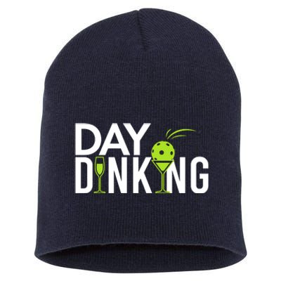 Day Dinking Drinking Pickleball Short Acrylic Beanie