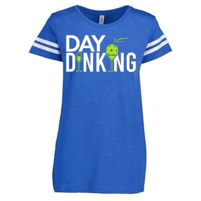 Day Dinking Drinking Pickleball Enza Ladies Jersey Football T-Shirt