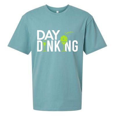 Day Dinking Drinking Pickleball Sueded Cloud Jersey T-Shirt