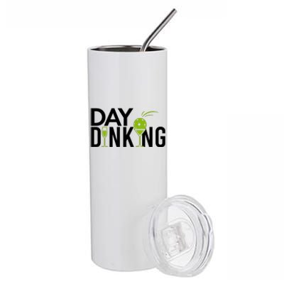 Day Dinking Drinking Pickleball Stainless Steel Tumbler