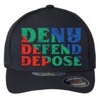 Deny Defend Depose Flexfit Unipanel Trucker Cap