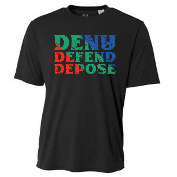 Deny Defend Depose Cooling Performance Crew T-Shirt