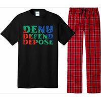 Deny Defend Depose Pajama Set