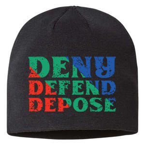 Deny Defend Depose Sustainable Beanie