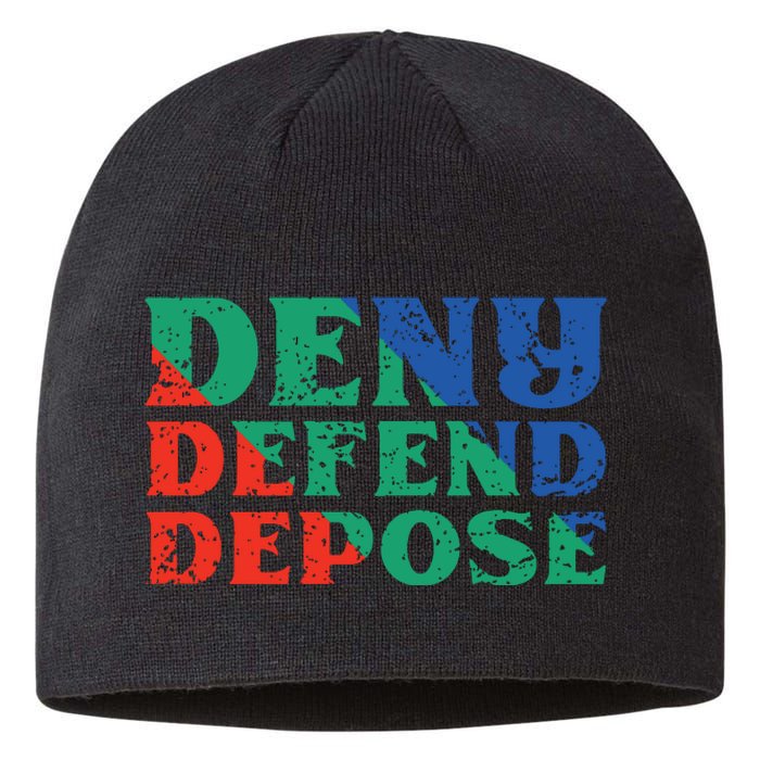 Deny Defend Depose Sustainable Beanie