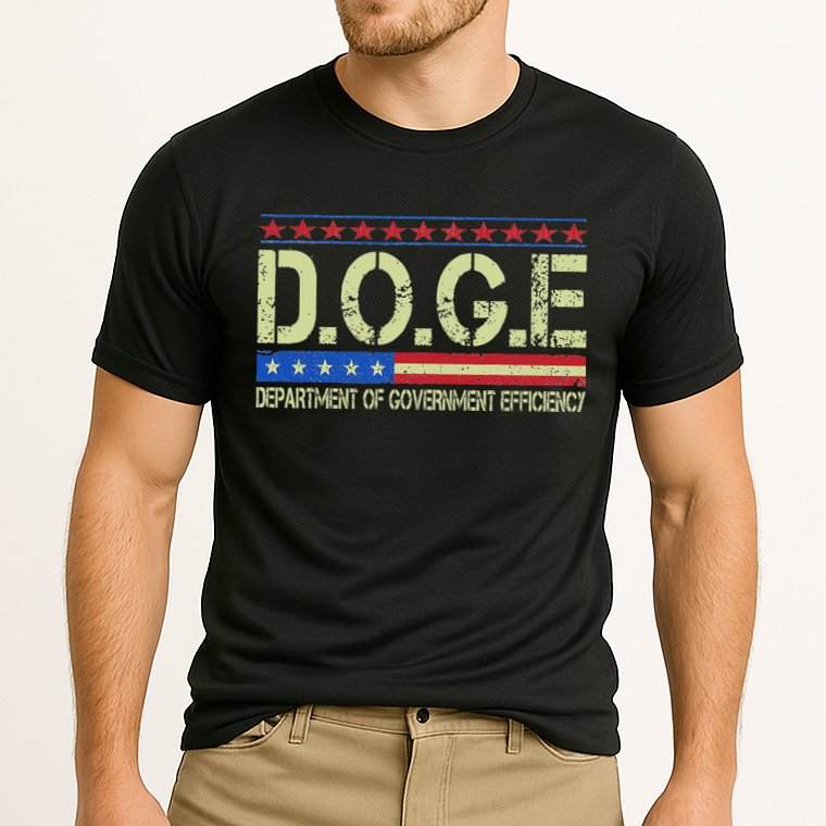 Doge Doge Department Of Government Efficiency Cooling Performance Crew T-Shirt