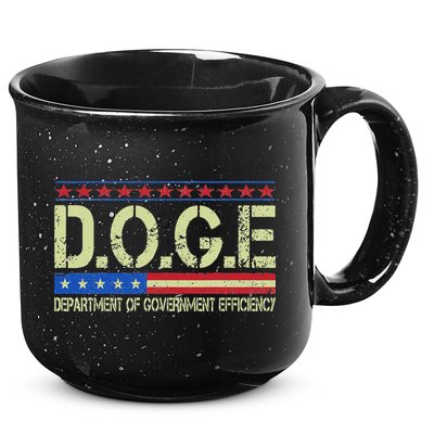 Doge Doge Department Of Government Efficiency 15oz Campfire Ceramic Mug