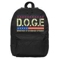 Doge Doge Department Of Government Efficiency 16 in Basic Backpack