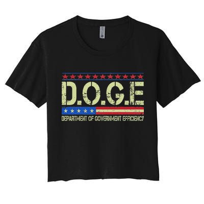 Doge Doge Department Of Government Efficiency Crop Top