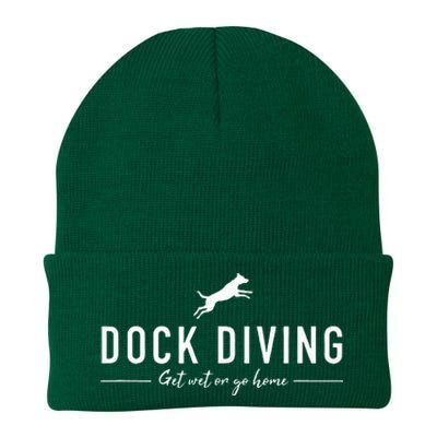 Dock Diving Dock Jumping Dog Sports Knit Cap Winter Beanie