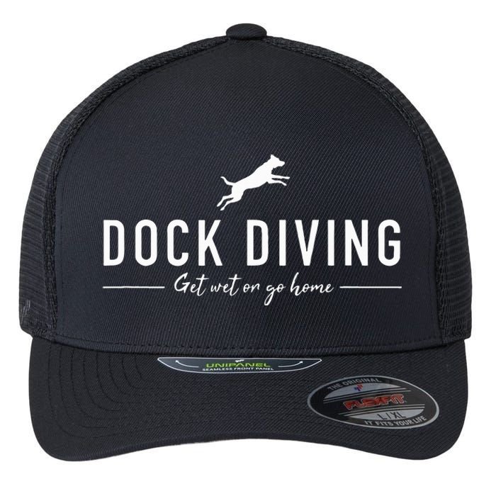 Dock Diving Dock Jumping Dog Sports Flexfit Unipanel Trucker Cap