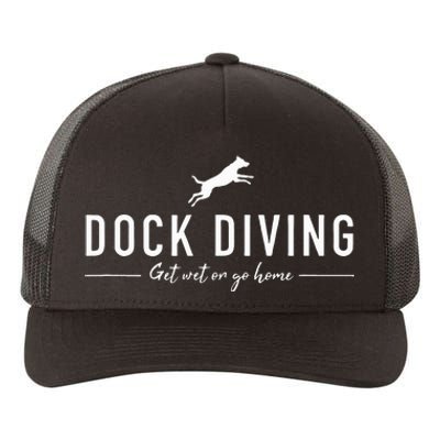 Dock Diving Dock Jumping Dog Sports Yupoong Adult 5-Panel Trucker Hat