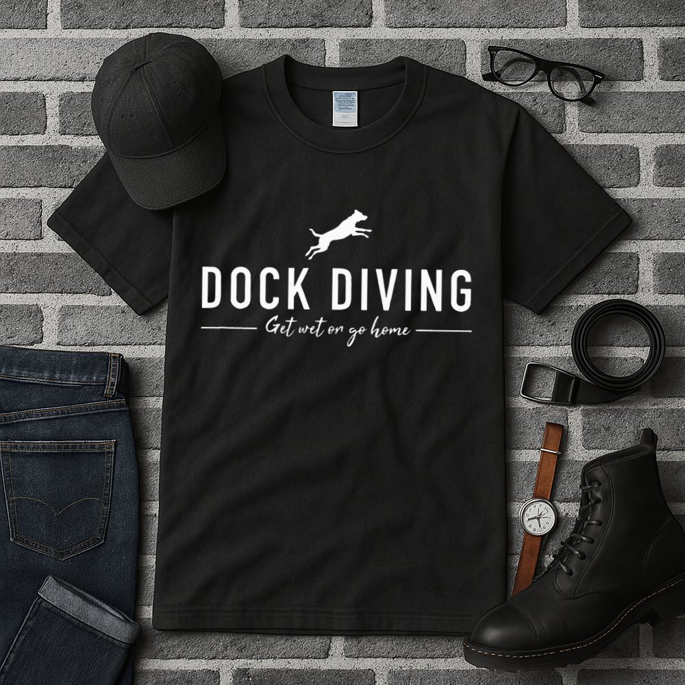 Dock Diving Dock Jumping Dog Sports Tall T-Shirt