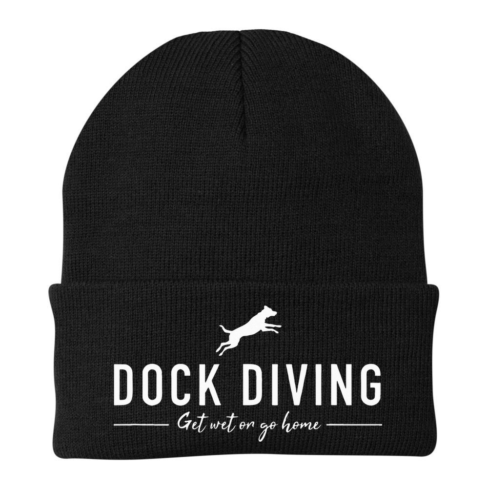 Dock Diving Dock Jumping Dog Sports Beanie