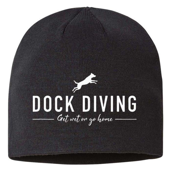 Dock Diving Dock Jumping Dog Sports Sustainable Beanie