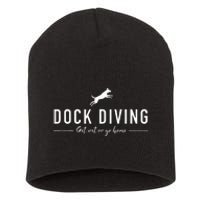 Dock Diving Dock Jumping Dog Sports Short Acrylic Beanie