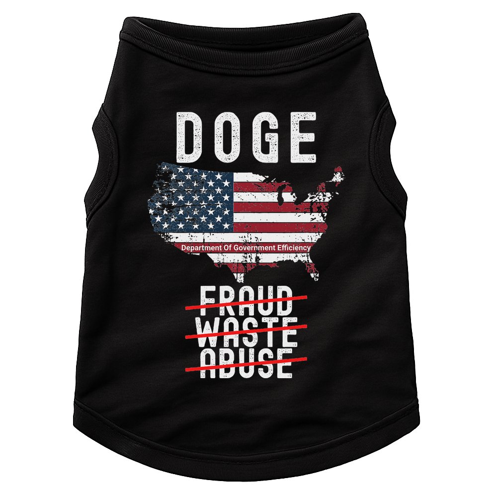 Doge D.O.G.E. Department Of Government Efficiency Doggie Tank