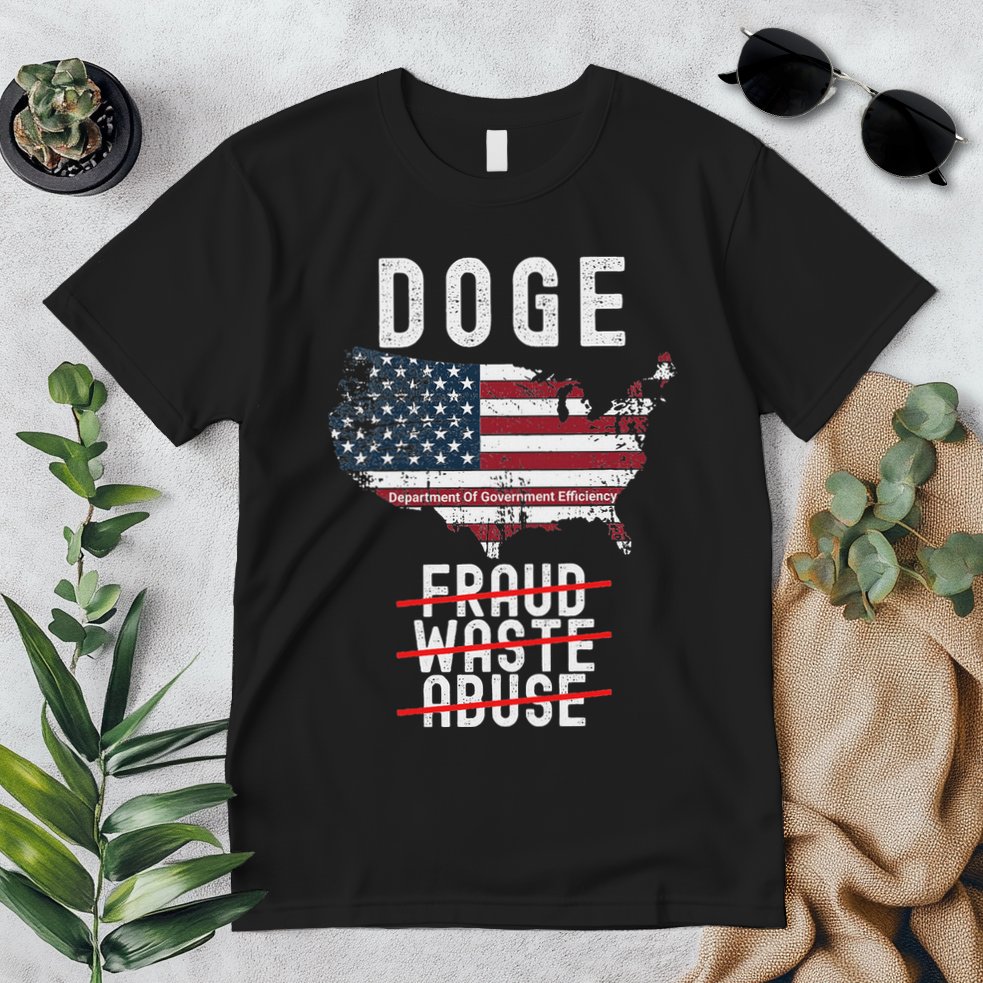 Doge D.O.G.E. Department Of Government Efficiency Premium T-Shirt