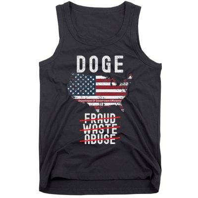 Doge D.O.G.E. Department Of Government Efficiency Tank Top