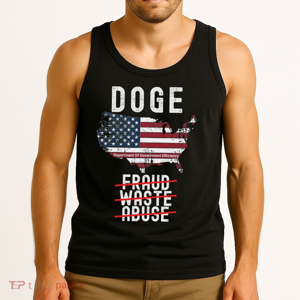 Doge D.O.G.E. Department Of Government Efficiency Tank Top