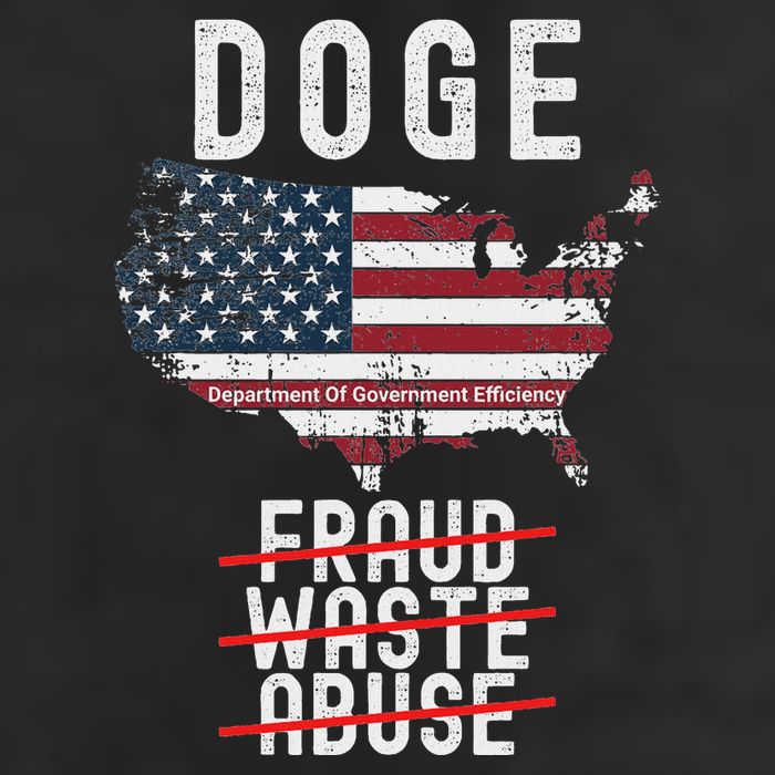 Doge D.O.G.E. Department Of Government Efficiency Golf Towel