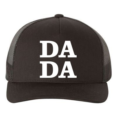 Da Da Dad Funny Fathers Day Yupoong Adult 5-Panel Trucker Hat