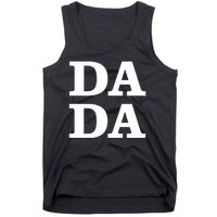 Da Da Dad Funny Fathers Day Tank Top