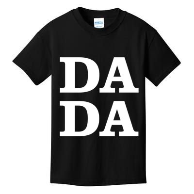 Da Da Dad Funny Fathers Day Kids T-Shirt