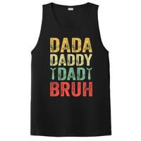 Dada Daddy Dad Bruh Happy Fathers Day Funny Gift PosiCharge Competitor Tank