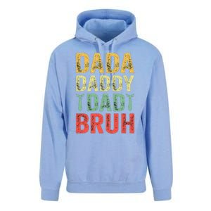 Dada Daddy Dad Bruh Happy Fathers Day Funny Gift Unisex Surf Hoodie