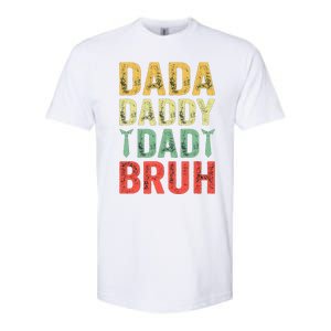 Dada Daddy Dad Bruh Happy Fathers Day Funny Gift Softstyle CVC T-Shirt