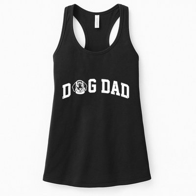 Dog Dad Dachshund Gift For Dad Womens Tank Top