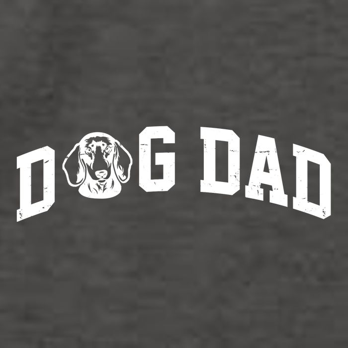 Dog Dad Dachshund Gift For Dad Vector Backpack