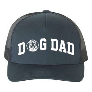 Dog Dad Dachshund Gift For Dad Yupoong Adult 5-Panel Trucker Hat