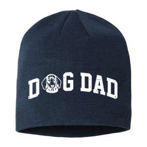 Dog Dad Dachshund Gift For Dad Sustainable Beanie