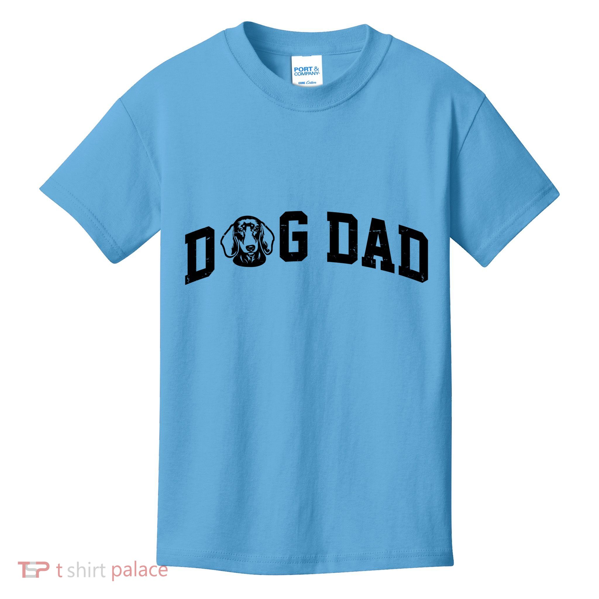 Dog Dad Dachshund Gift For Dad Kids T-Shirt
