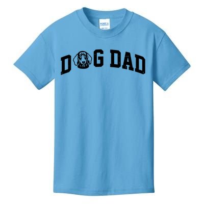 Dog Dad Dachshund Gift For Dad Kids T-Shirt