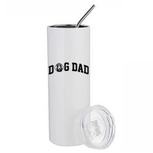 Dog Dad Dachshund Gift For Dad Stainless Steel Tumbler