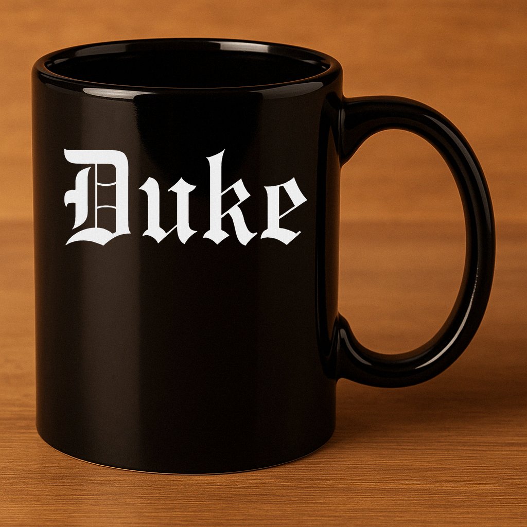 Dukes Duke  11oz C Handle Ceramic Mug