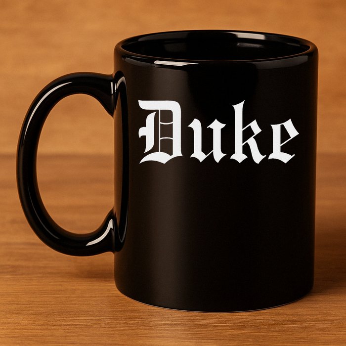 Dukes Duke  11oz C Handle Ceramic Mug