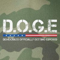 D.O.G.E Doge Democrats Officially Getting Exposed Legacy Tie Dye Trucker Hat