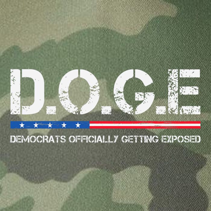 D.O.G.E Doge Democrats Officially Getting Exposed Legacy Tie Dye Trucker Hat